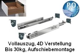Quadro 4D V6 Vollauszug mit P2O