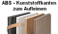 ABS Kunststoffkanten zum Aufleimen