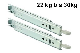 Kugelauszug 2731 CL mit Verriegelung