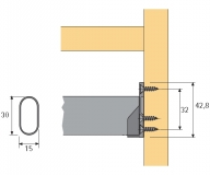 Schrankrohrlager SL 322 DD