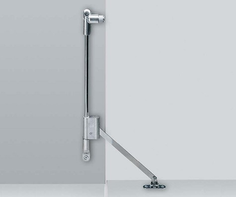 Klappenbremse Klassik D / 465 mit Magnet Zuhaltung (Rechts)