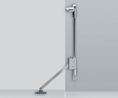 Klappenbremse Klassik D / 405 mit Magnet Zuhaltung (Links)