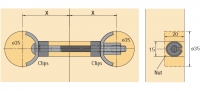 Arbeitsplattenverbinder AVB 5 (65mm)