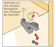 Exzenter Verbindungsbeschlag VB 20 (Böden von 19-20mm)
