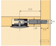 Abdeckkappe für Rastex 25 (braun)