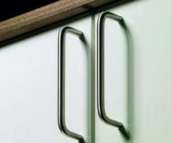 Möbelgriff -Avenio- Bohrabstand 128mm Edelstahl Optik