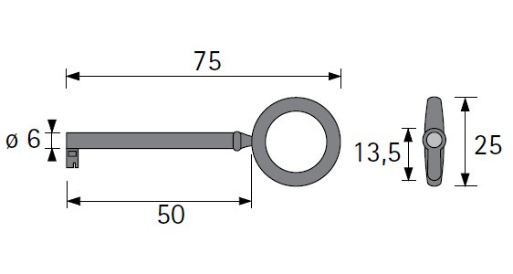 Schlüssel Typ 08