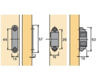 Haftmagnetschnäpper LM 5103 (vernickelt)