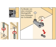 Exzenter Verbindungsbeschlag VB 36 M für Böden 19mm