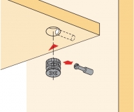 Rastex 15 für 19mm Böden ohne Abdeckrand blank