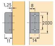 Schließwinkel Typ 3011