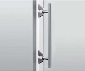 Griff-Adapter für Faltschiebetüren Chrom matt