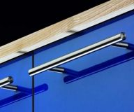 Möbelgriff -Salvia- Bohrabstand 224mm Edelstahl gebürstet