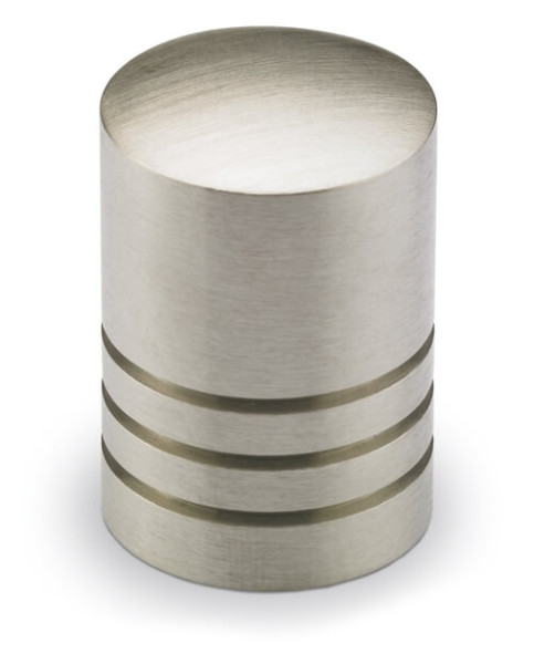 Möbelknopf -Agrinum- Edelstahl gebürstet 18mm