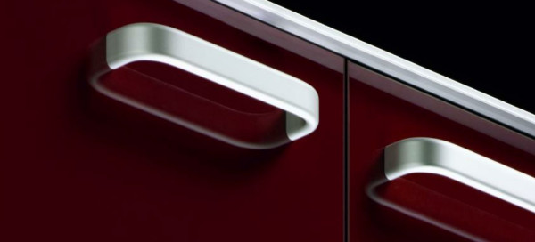 Möbelgriff -Culmen- Bohrabstand 192mm Aluminium Eloxiert