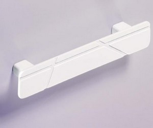 Möbelgriff -Celista- Bohrabstend 128mm Weiß