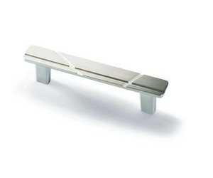 Möbelgriff -Celista- Bohrabstend 128mm Edelstahl Optik