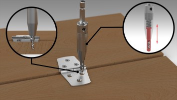 Scharnierbohrer selbstzentrierend HSS 3,5mm