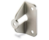 Griff-Adapter für Faltschiebetüren Nickel matt 25mm