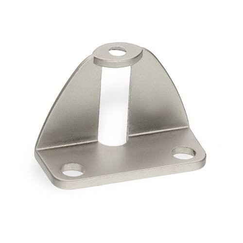 Griff-Adapter für Faltschiebetüren Nickel matt 25mm