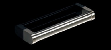 Möbelgriff -Como- 320mm Edelstahl gebürstet