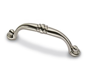 Möbelgriff -Alberta- Bohrabstand 96mm Edelstahl Optik