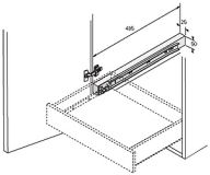 Distanzleiste für Seitenabstand 25 mm