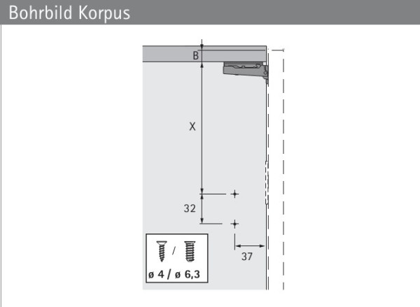 Klappenstütze Lift Basic