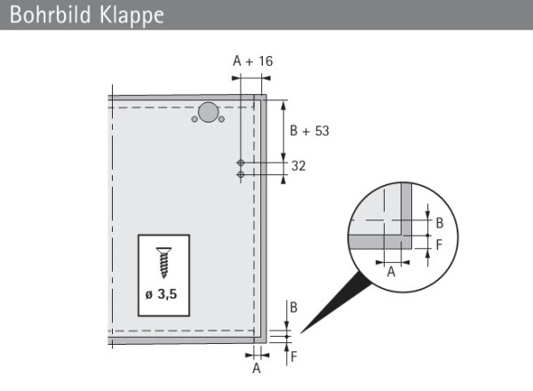 Klappenstütze Lift Basic