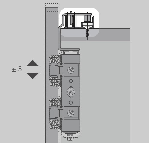 Laufprofil WingLine 220 (oben) 2000mm silber