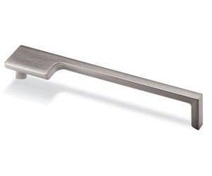 Möbelgriff -Zenga- Bohrabstand 192mm Edelstahl Optik