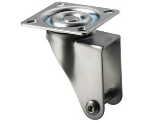 Lenkrollen-Adapter Amar drive Chrom matt 75mm