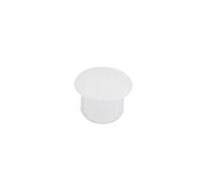 Abdeckkappen für 10mm Bohrdurchmesser weiß (50 Stück)