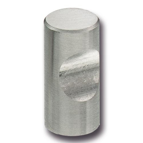 Möbelgriff -Robinia- 15mm Edelstahl gebürstet