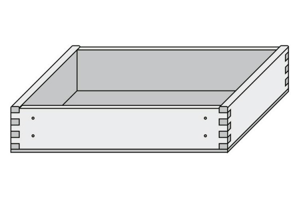 Holzschubkasten Länge 301 bis 400mm - Breite 201 bis 300mm TypA