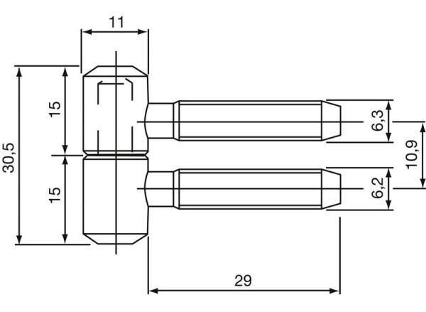 Einbohrband ANUBA verzinkt Rolle 11mm