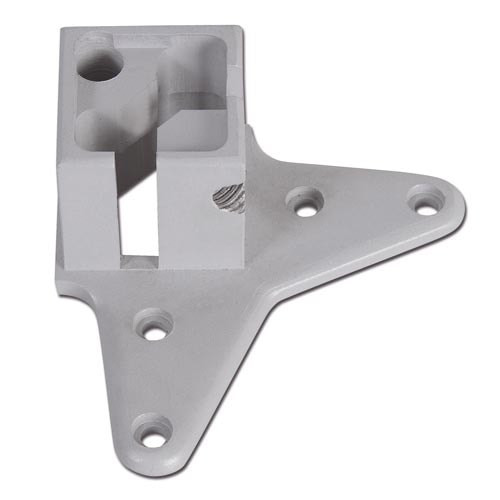 Tischbeine 50/50mm x 710mm weißaluminium (Set)