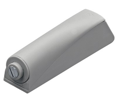 Push-To-Open Magnet zum Anschrauben, lichtgrau, Kurzhub