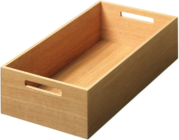 Box 1, Eiche lackiert B/T/H: 236 x 472 x 110 mm