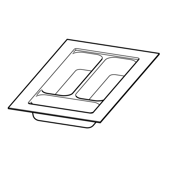 Besteckeinsatz OrgaTray 440 Breite: 201 bis 250mm Tiefe: 370 bis 440mm