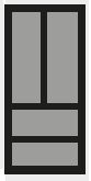 Besteckeinsatz OrgaTray 440 Breite: 201 bis 250mm Tiefe: 441 bis 520mm