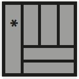 Besteckeinsatz OrgaTray 440 Breite: 451 bis 500mm Tiefe: 441 bis 520mm