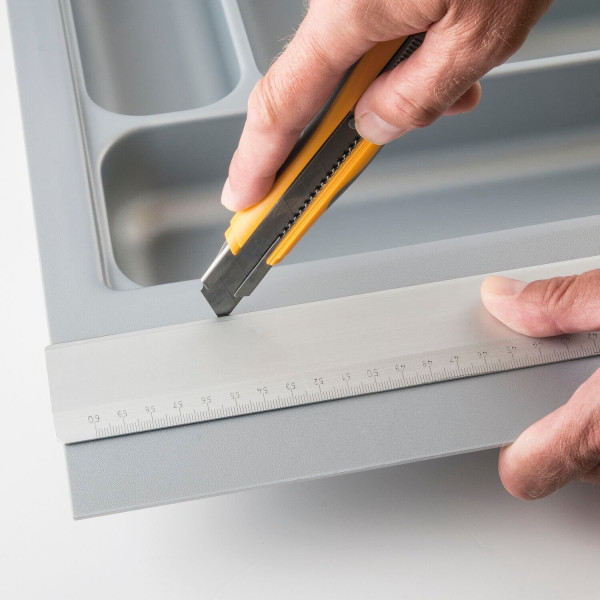 Besteckeinsatz OrgaTray 440 Breite: 501 bis 600mm Tiefe: 441 bis 520mm