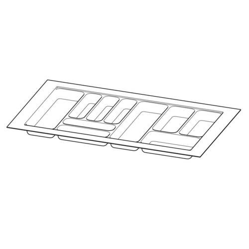 Besteckeinsatz OrgaTray 440 Breite: 801 bis 900mm Tiefe: 441 bis 520mm