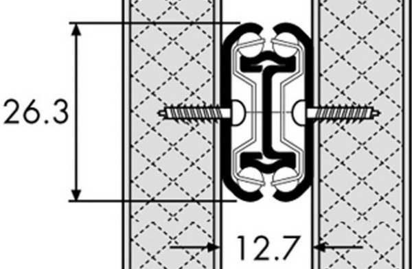 Kugel-Vollauszüge ACCURIDE 2601 450mm