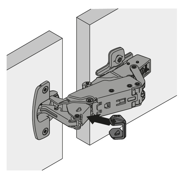 Öffnungswinkelbegrenzer für Sensys 8657i 105° / 120°