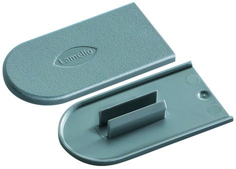 Abdeckkappen LAMELLO CABINEO mausgrau
