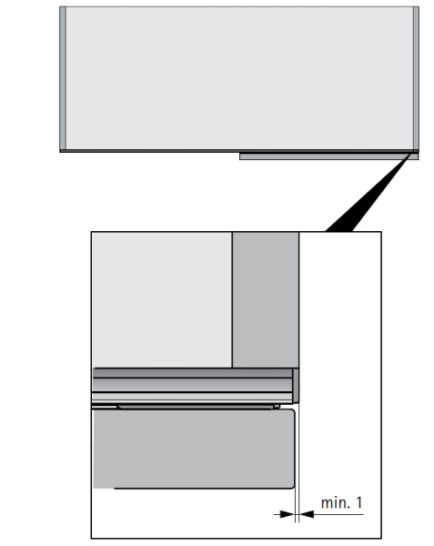 Profilset 2 Profile SlideLine M Profilhöhe 18mm, Länge 250cm