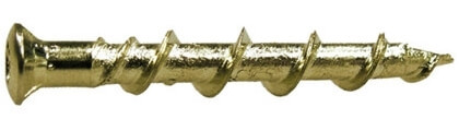 Sockelmauerschrauben 6x40 mm vermessingt, dübellose Montage (250St.)