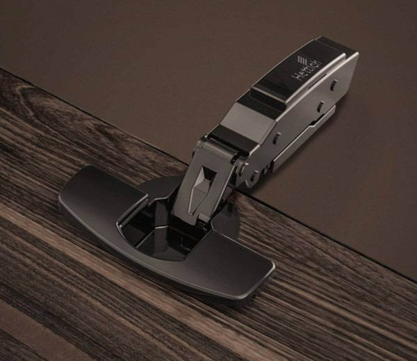 Topfscharnier sensys 8645i 110° (Mittelseite) in obsidianschwarz